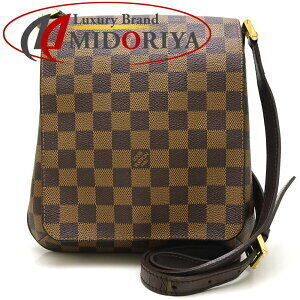 Louis Vuitton Damier Musette Salsa Ebene Brown Shoulder Bag